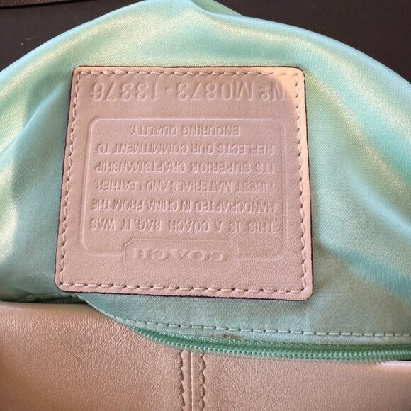 RARE COACH BONNIE CASHIN Y2K Silver Disc Medallion Tote - Picture 3 of 3